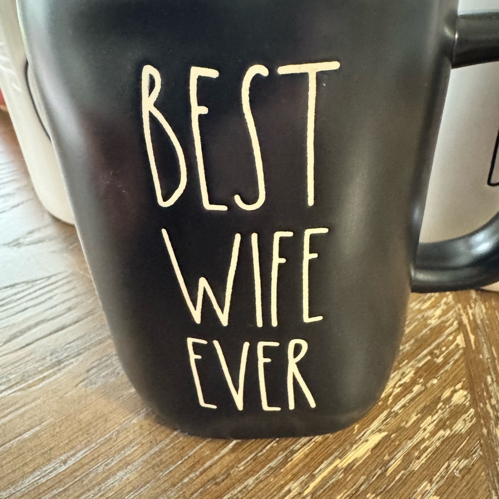 Rae Dunn Black Mug Best Wife Ever Dining Essential